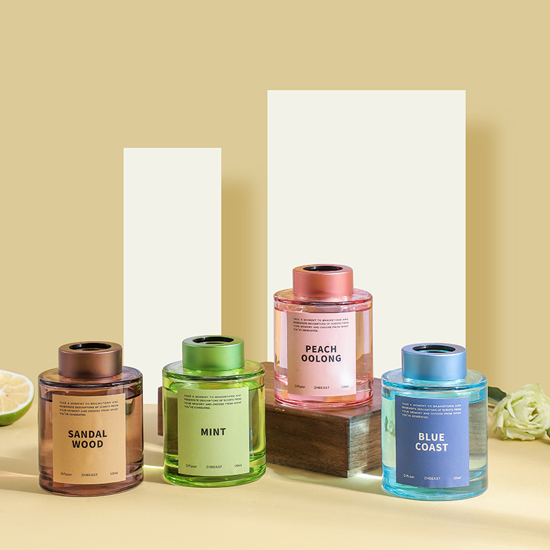 120ml 리드 디퓨저 세트 천연 에센셜 오일 오래 지 - Home Fragrance Natural 리뷰 및 가격