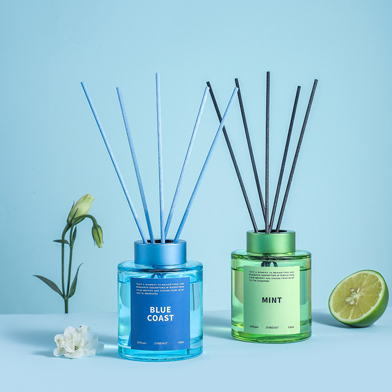 120ml 리드 디퓨저 세트 천연 에센셜 오일 오래 지 - Home Fragrance Natural 리뷰 및 가격