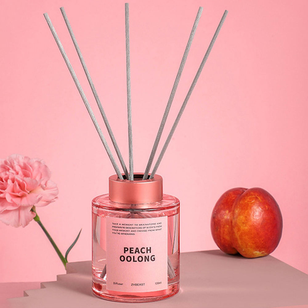 120ml 리드 디퓨저 세트 천연 에센셜 오일 오래 지 - Home Fragrance Natural 리뷰 및 가격