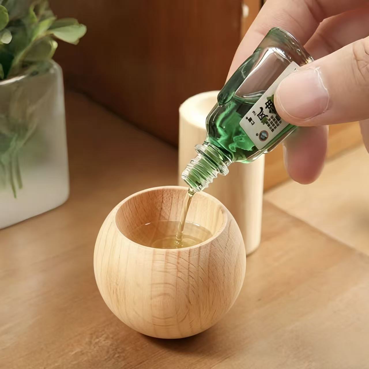 휴대용 나무 에센셜 오일 디퓨저, 천연 아로마 디퓨저, - Home Fragrance Natural 리뷰 및 가격