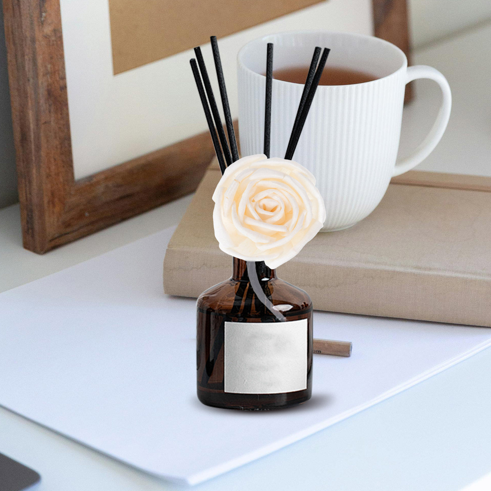 향기 디퓨저 리필용 구부릴 수 있는 면 로프 꽃 모양  - Home Fragrance Diffuser 리뷰 및 가격