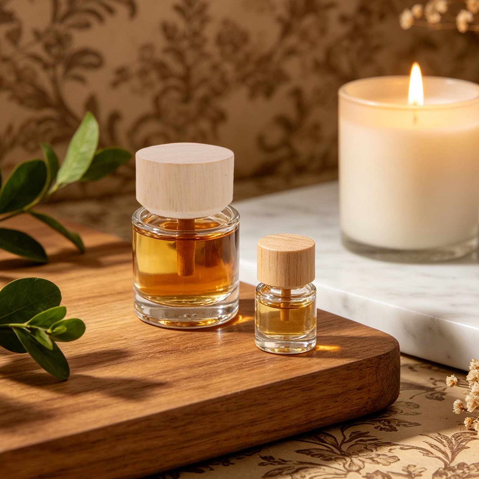 2개입 투명 유리 리드 디퓨저 병 리필 가능한 아로마테 - Home Fragrance Diffuser 리뷰 및 가격